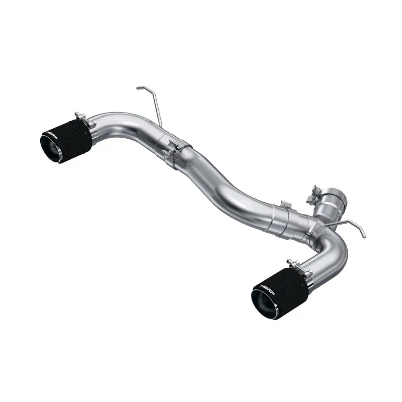 MBRP 17-21 BMW M240I 3.0L 3in Axle Back Dual Rear Exit w/ T304 SS Carbon Fiber Tips (Street Version) In Demand
