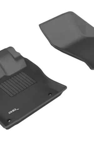3D MAXpider 2015-2020 Audi A3/A3 Sportback E-Tron/RS3/S3 Kagu 1st Row Floormat - Black No Minimum Order