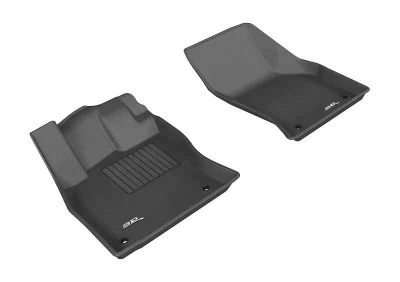 3D MAXpider 2015-2020 Audi A3/A3 Sportback E-Tron/RS3/S3 Kagu 1st Row Floormat - Black No Minimum Order