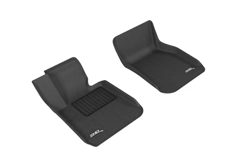 Express Delivery 3D MAXpider 2012-2019 BMW 3 Series F30/F34 Kagu 1st Row Floormat - Black