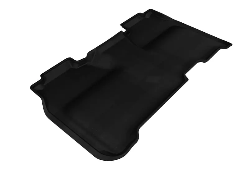 Today Only 3D MAXpider 2014-2019 Chevrolet Silverado Crew Cab Kagu 2nd Row Floormats - Black