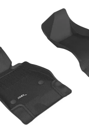 3D MAXpider 2016-2020 Chevrolet Camaro Kagu 1st Row Floormat - Black Secure Checkout