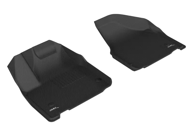 3D MAXpider 2017-2020 Chrysler Pacifica/Voyager Kagu 1st Row Floormat - Black Low Price