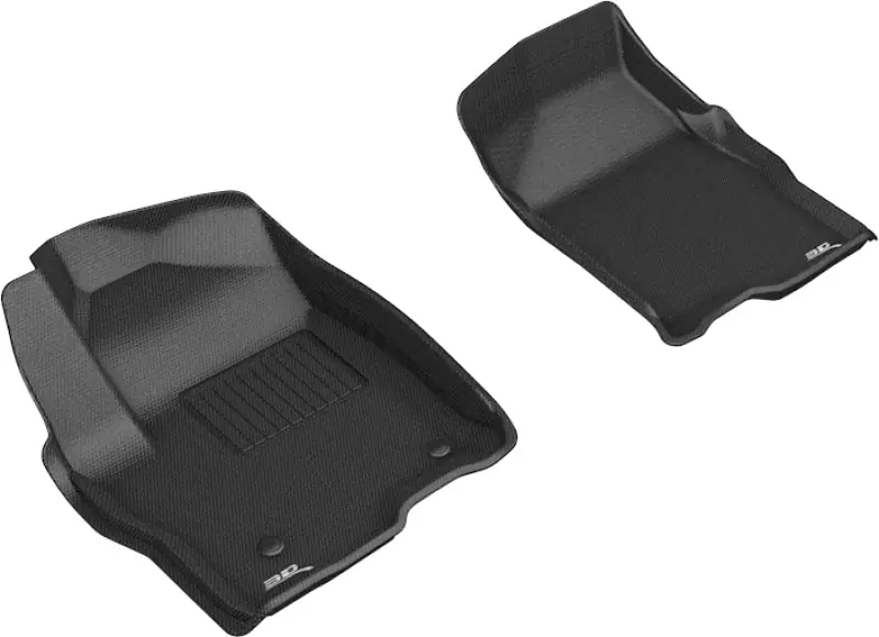 Editor’s Pick 3D MAXpider 2019-2020 GMC/Chevrolet Sierra 1500/Silverado 1500 Kagu 1st Row Floormat - Black
