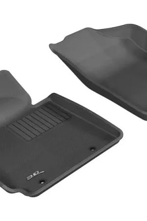 3D MAXpider 2012-2017 Hyundai Veloster Kagu 1st Row Floormat - Black While Supplies Last