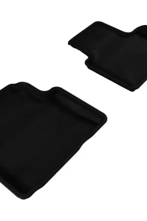 3D MAXpider 2007-2015 Infiniti Q40/G35/37 Kagu 2nd Row Floormats - Black Markdown