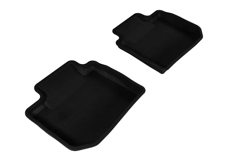 Genuine 3D MAXpider 2012-2019 Subaru Impreza/XV Crosstrek/WRX/Sti Kagu 2nd Row Floormats - Black