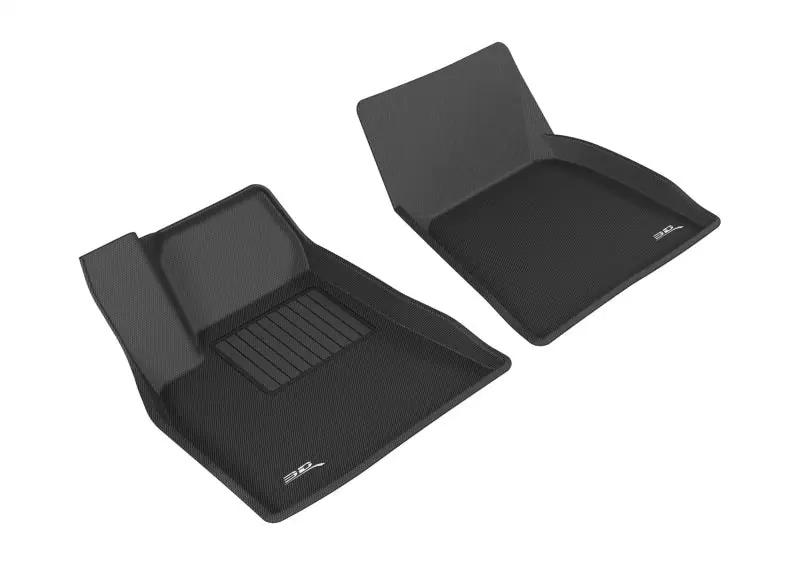 3D MAXpider 2012-2014 Tesla Model S Kagu 1st Row Floormat - Black Sale