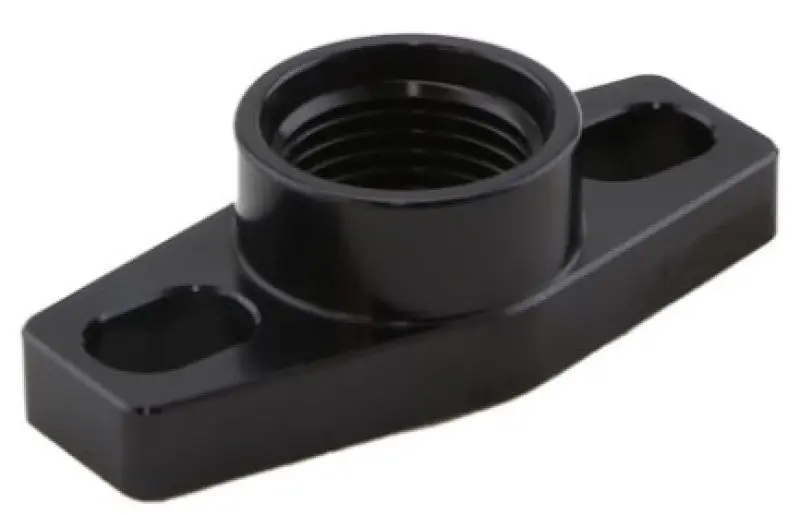Turbosmart Billet Turbo Drain Adapter w/ Silicon O-Ring 38-44mm Slotted Hole (Universal Fit) Certified