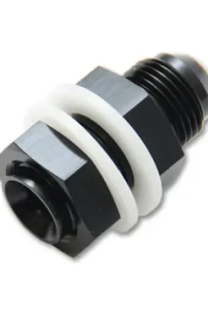 Affordable Vibrant -16AN Fuel Cell Bulkhead Adapter Fitting (with 2 PTFE Crush Washers & Nut)