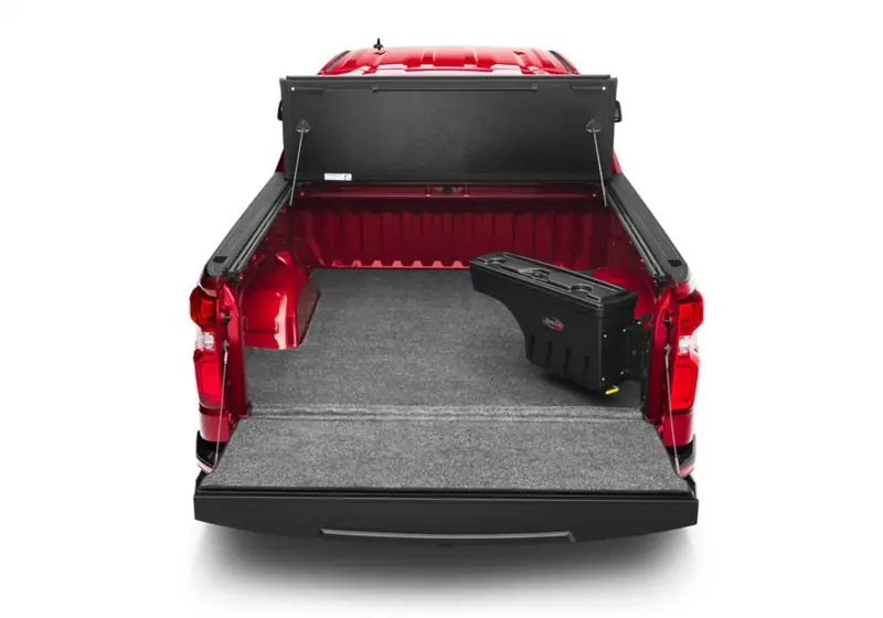 Budget UnderCover 05-20 Toyota Tacoma Passengers Side Swing Case - Black Smooth