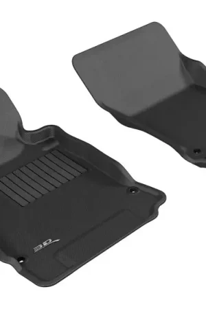 3D MAXpider 2011-2019 Infiniti Q70/M37 Kagu 1st Row Floormat - Black Price Cut