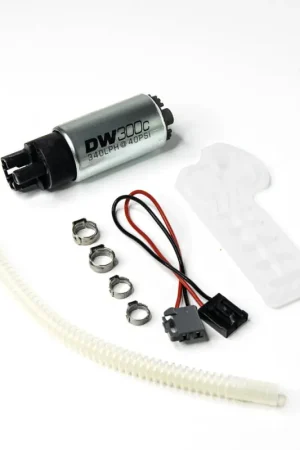 DeatschWerks Hyundai Genesis Coupe 2.0T 340lph Compact Fuel Pump w/o clips w/ 9-1061 install kit Discount
