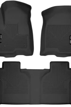 Price Drop Husky Liners 19-23 Chevrolet Silverado 1500 CC X-Act Contour Front & Second Seat Floor Liners