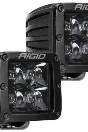 Rigid Industries D-Series Midnight Edition - Spot - Set of 2 Trending