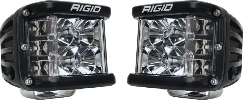 Rigid Industries D-SS - Flood - Set of 2 - Black Housing Genuine