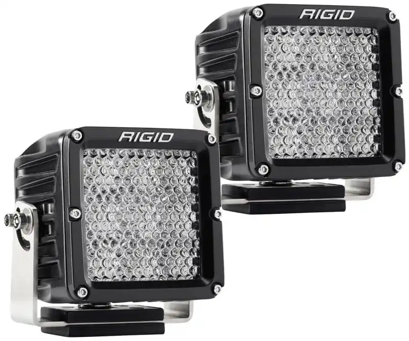 Rigid Industries Dually XL Hybrid Diffused - Spot (Set of 2) Viral
