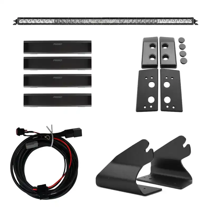 Cheap Rigid Industries 2021 Ford Bronco Roof Line Light Kit (Incl. SR spot/flood Combo Bar)
