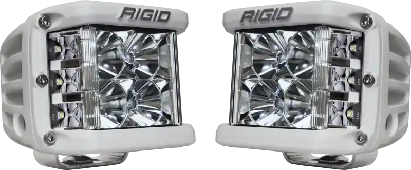 Wholesale Rigid Industries D-SS - Flood - Set of 2 - White Housing