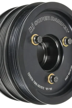 Free Returns ATI Damper - 5.67in - Alum - (2) 4 Grv - Toyota Supra - 7M-Ge / GTe 3L - 87-92 - 800HP Max - 1Pc