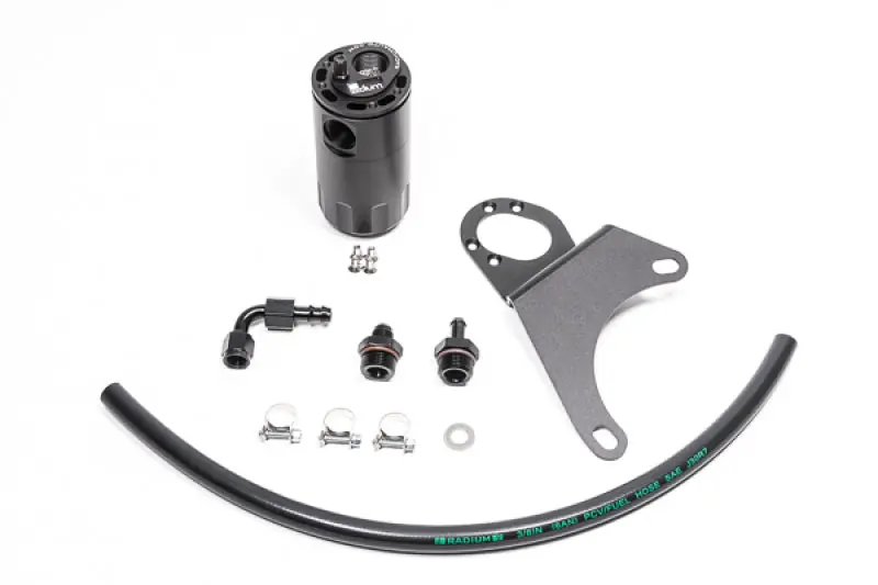 Radium Engineering Catch Can Kit PCV RH EVO 8-9 Fluid Lock Modern