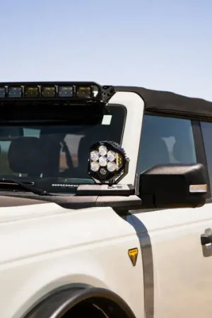 DV8 21-22 Ford Bronco A-Pillar Pod Light Mounts Premium