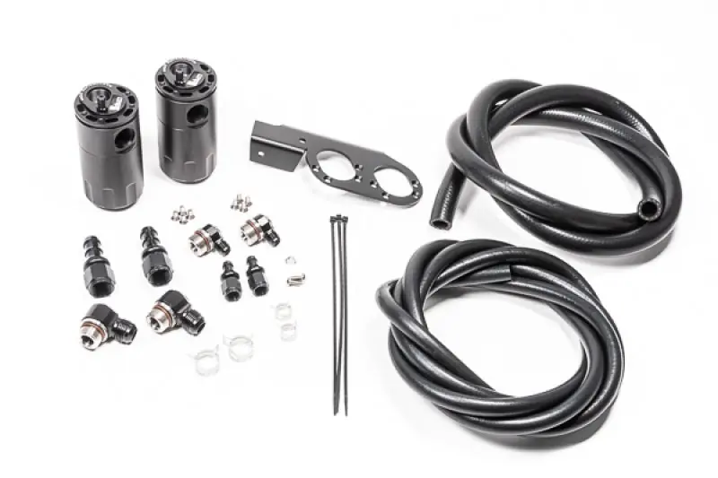 High Quality Radium Engineering Dual Catch Can Kit Nissan Z33 V35 VQ35DE/HR Fluid Lock