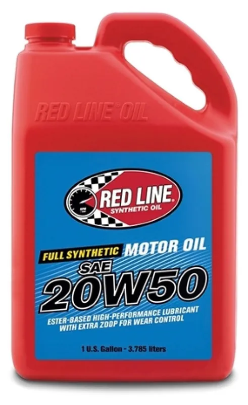 Red Line 20W50 Motor Oil - Gallon Professional Grade
