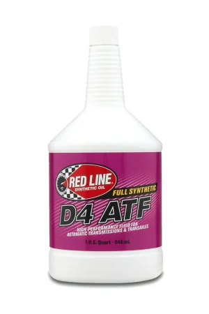 Red Line D4 ATF - Quart Hassle-Free Returns