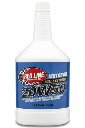 Red Line 20W50 Motor Oil - Quart New Arrival