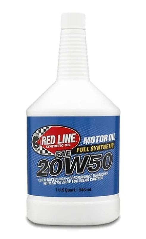 Red Line 20W50 Motor Oil - Quart New Arrival