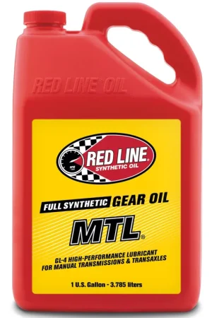 Red Line MTL 75W80 GL-4 Gear Oil - Gallon Professional Grade