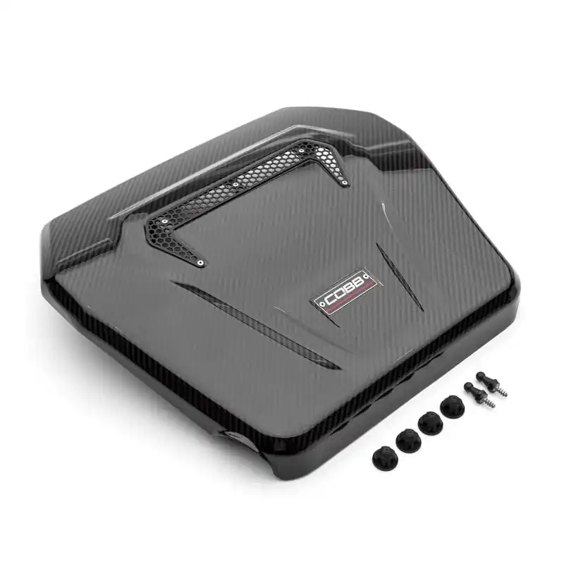 Weekend Sale Cobb Volkswagen GTI (MK7/MK7.5/MK8) / Golf R / Audi A3 & S3 (8V) Redline Carbon Fiber Engine Cover