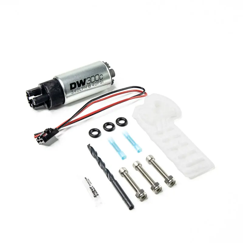 Shop Now DeatschWerks 15-19 Golf R/15-18 1.8/15-18 GTI 340lph Compact Fuel Pump w/o clips w/9-1060 Instl kit