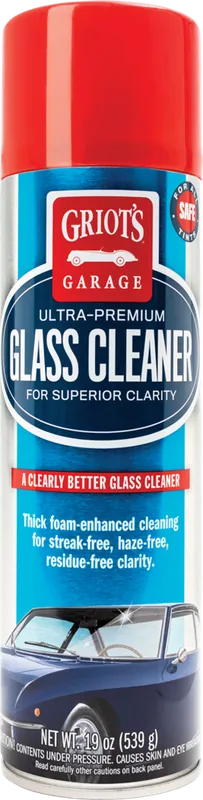 Griots Garage Foaming Glass Cleaner - 19oz (Aerosol) Authentic