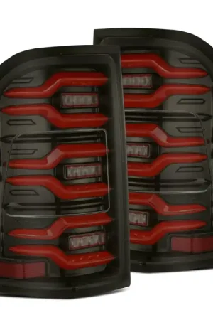 Big Sale AlphaRex 19-21 Dodge Ram 1500 Luxx-Series LED Tail Lights Black/Red w/Activ Light/Seq Signal