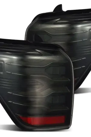 AlphaRex 10-21 Toyota 4Runner LUXX LED Taillights Alpha Blk w/Activ Light/Seq Signal Reduced Price