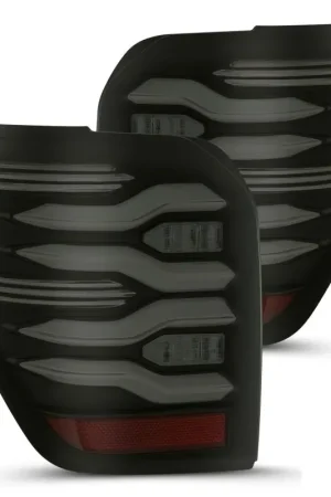 Trusted Brand AlphaRex 10-21 Toyota 4Runner LUXX LED Taillights Blk w/Activ Light/Seq Signal