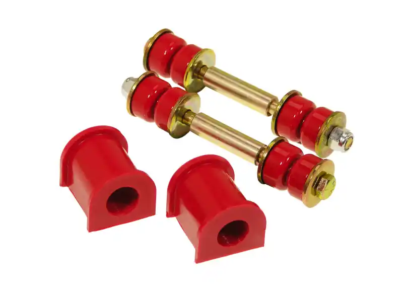 Affordable Prothane 86.5-97 Nissan Hardbody 4wd Front Sway Bar Bushings - 20mm - Red