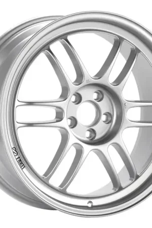 Enkei RPF1 17x7 4x100 35mm Offset 73mm Bore Silver Wheel Miata 4-Lug / 02-06 Mini Buy Today