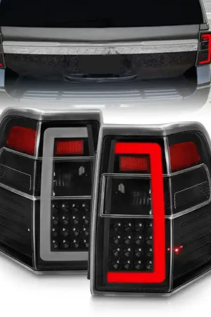 ANZO 07-17 Ford Expedition LED Taillights w/ Light Bar Black Housing Clear Lens Buy Direct