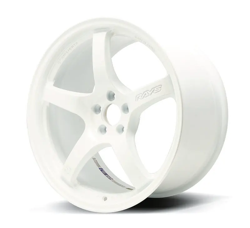 Gram Lights 57CR 18x9.5 +38 5x120 Ceramic Pearl Wheel Weekend Sale
