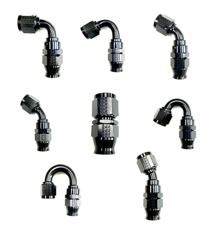 Fragola -12AN Real Street x 90 Degree Hose End Black For PTFE Hose Fresh Stock