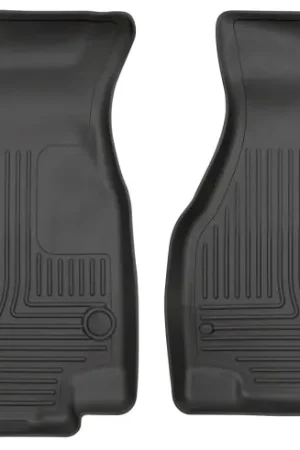 Husky Liners 2017 Chrysler Pacifica WeatherBeater Front Row Black Floor Liners Hassle-Free Returns