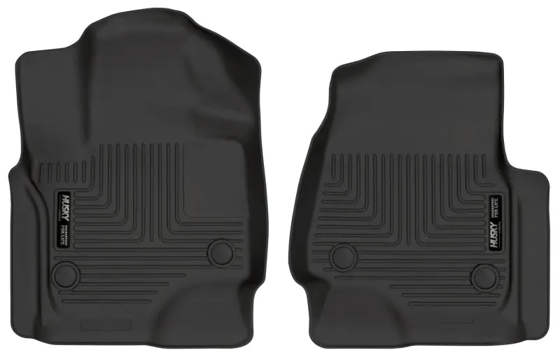 While Supplies Last Husky Liners 18-22 Ford Expedition WeatherBeater Black Front Floor Liners