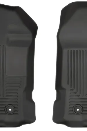 Husky Liners 2019 Ford Ranger SuperCrew Cab & SuperCab WeatherBeater Black Floor Liners Direct From Manufacturer