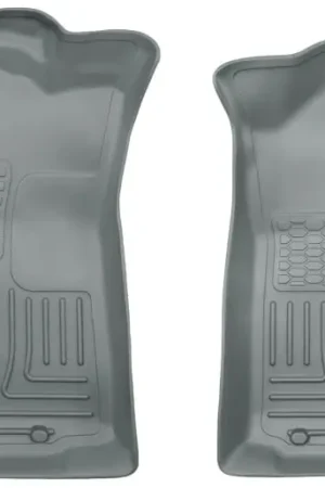 Super Sale Husky Liners 05-15 Toyota Tacoma Crew/Extended/Standard Cab WeatherBeater Front Grey Floor Liners