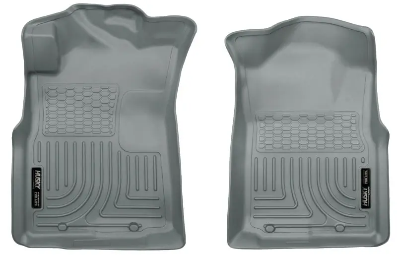 Super Sale Husky Liners 05-15 Toyota Tacoma Crew/Extended/Standard Cab WeatherBeater Front Grey Floor Liners