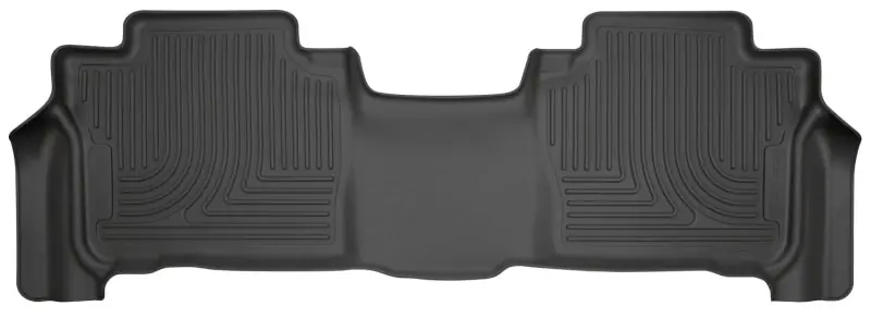 Must Have Husky Liners 13-16 Lexus LX570 / 13-16 Toyota Land Cruiser WeatherBeater 2nd Row Black Floor Liners
