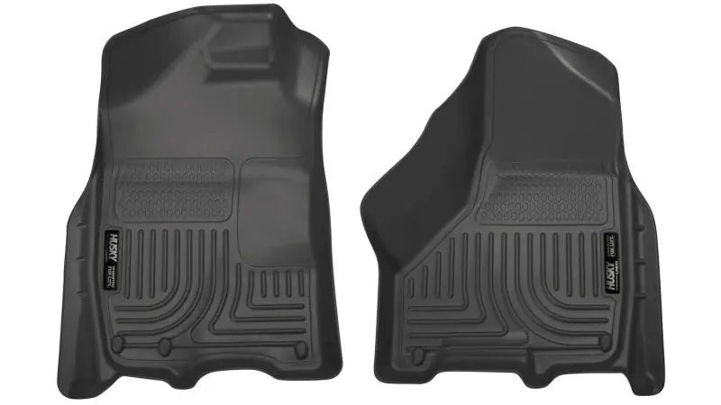 Husky Liners 09-10 Dodge Ram 1500/2500/3500 WeatherBeater Front Row Black Floor Liners Flash Sale